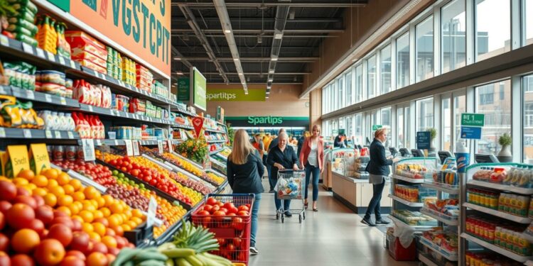 Beim einkaufen Geld sparen